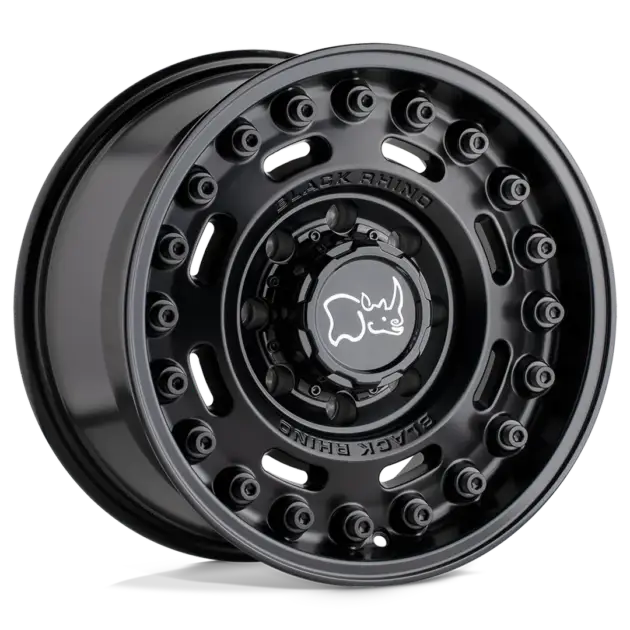Llantas Black Rhino Axle Matte Black 8 hoyos - 1