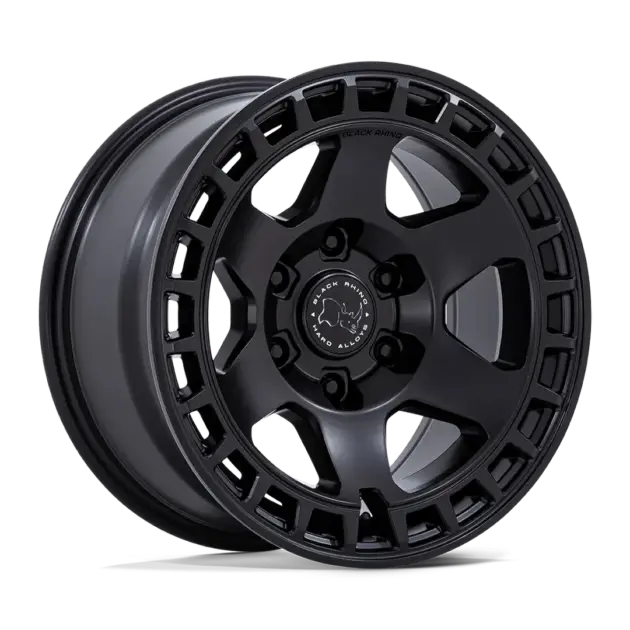 Llantas Black Rhino Bahari Matte Black 6 hoyos - 1