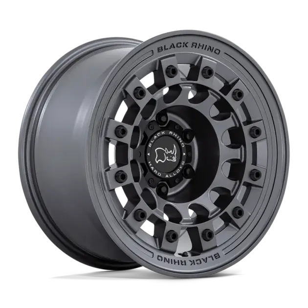 Llantas Black Rhino Fuji Matte Gunmetal 6 hoyos - 1
