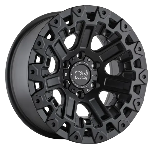 Llantas Black Rhino Ozark Matte Black 6 hoyos - 1