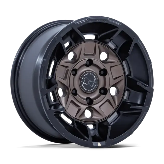 Llantas Black Rhino Guard Burnt Bronze with Matte Black Lip 6 hoyos - 1