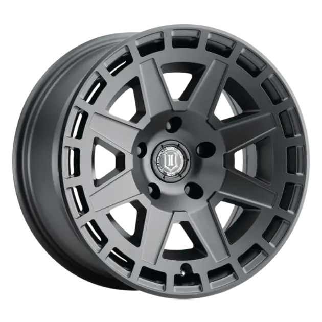 Llantas Icon Compass Satin Black 5 Hoyos - 1