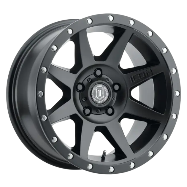 Llantas Icon Rebound Satin Black 5 Hoyos - 1