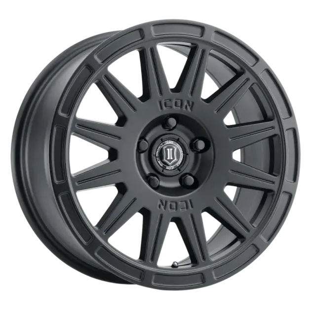 Llantas Icon Ricochet Satin Black 5 Hoyos - 1