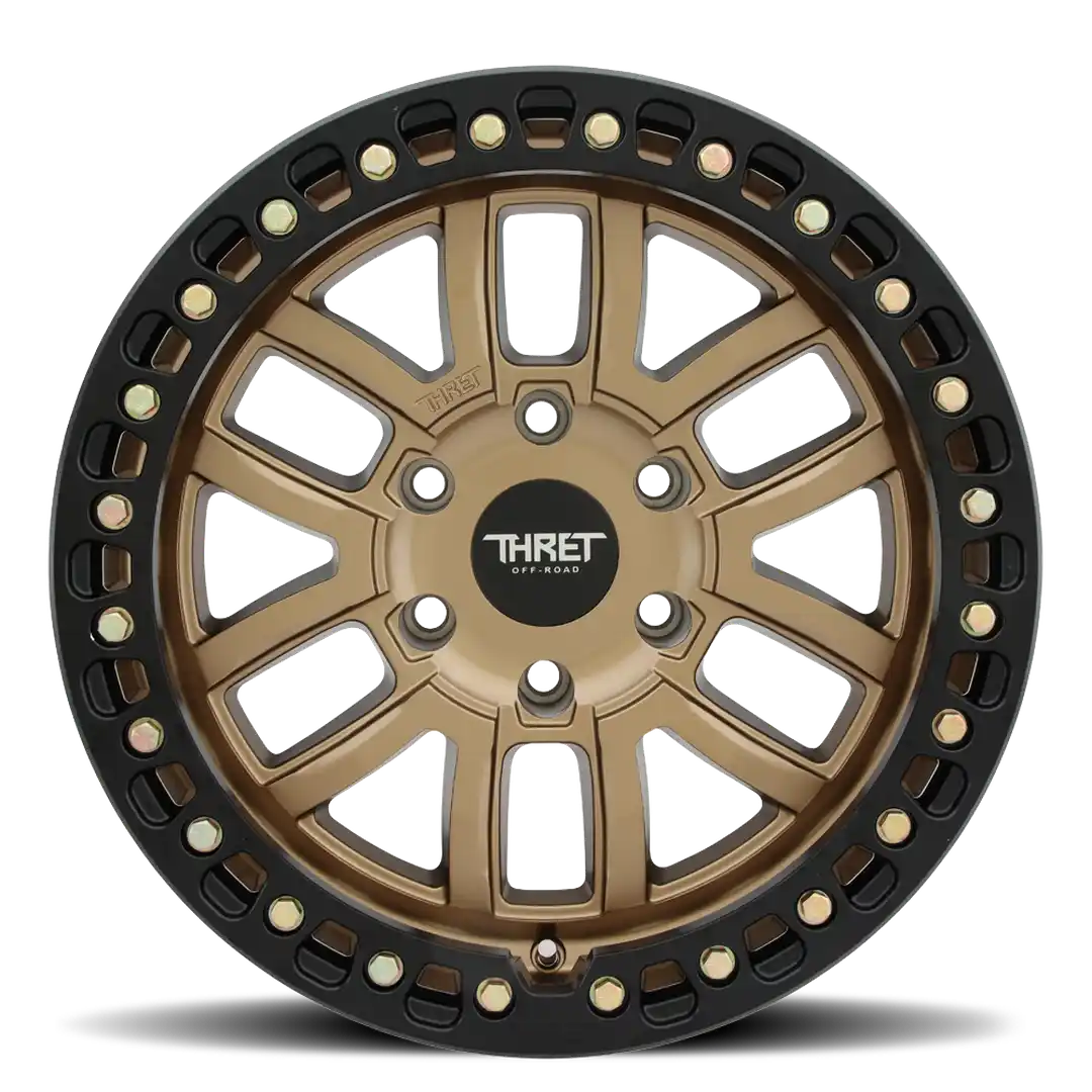 Llantas THRET 602 Maze Beadlock Satin Bronze 6 hoyos - 2