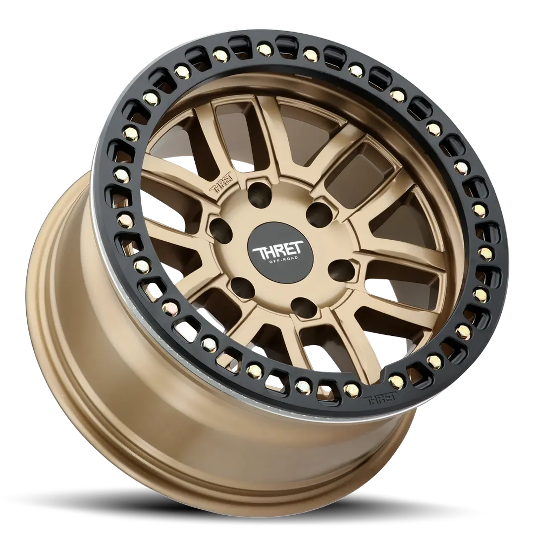 Llantas THRET 602 Maze Beadlock Satin Bronze 6 hoyos - 3