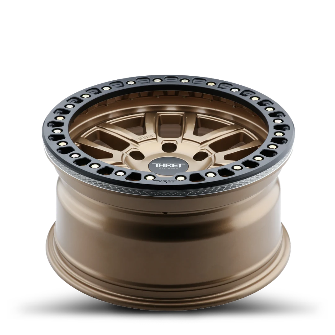 Llantas THRET 602 Maze Beadlock Satin Bronze 6 hoyos - 4