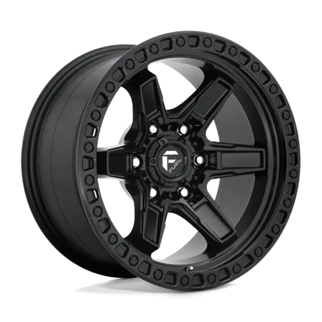 Llantas Fuel Kicker aro 17x9 apernadura 6x114.3 (6x4.5) ET 12 Matte Black