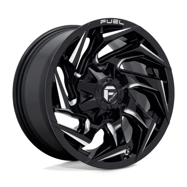 Llantas Fuel Reaction aro 17x9 apernadura 10x114.3 (5x4.5)/127 (5x5) ET -12 Gloss Black Milled