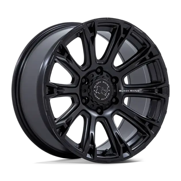 Llantas Black Rhino Diamondback aro 17" ancho 9" apernadura 6x139.7 (6x5.5) ET 12 Matte Black