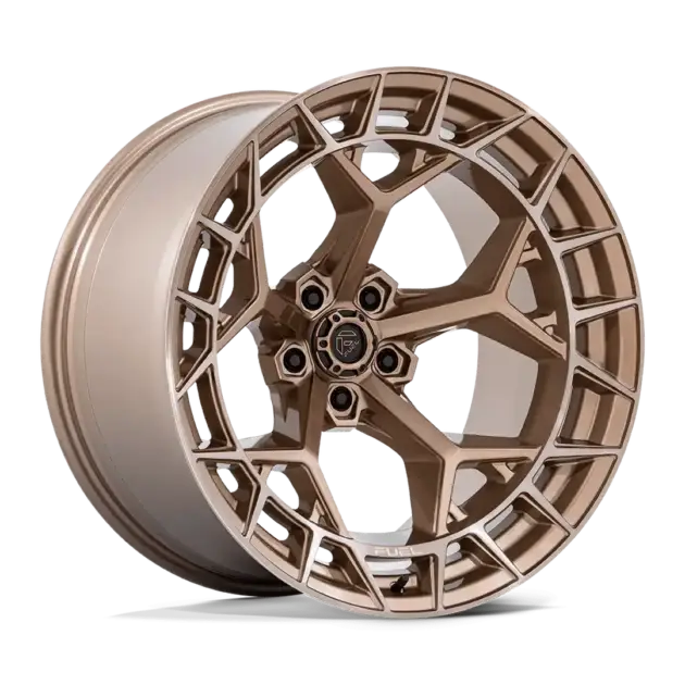 Llantas Fuel Charger aro 17x9 apernadura 6x139.7 (6x5.5) ET -12 Platinum Bronze