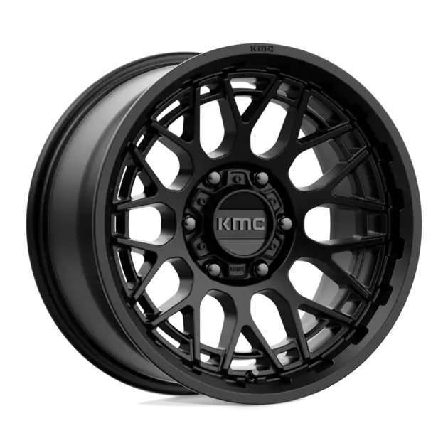 Llantas KMC Technic aro 17"x8.5" apernadura 6x139.7 (6x5.5) ET 0 Satin Black
