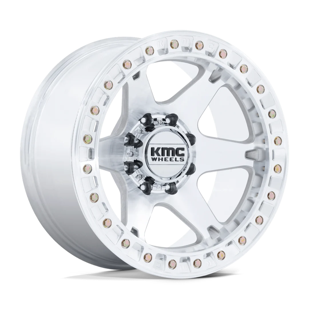 Llantas KMC VI Beadlock aro 17"x9" apernadura 5x127 (5x5) ET -38 Machined