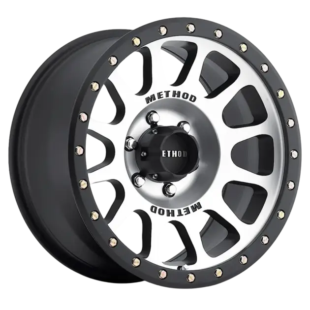 Llantas Method 305 NV aro 18x9 apernadura 6x139.7 (6x5.5) ET -12 Machined Matte Black Lip